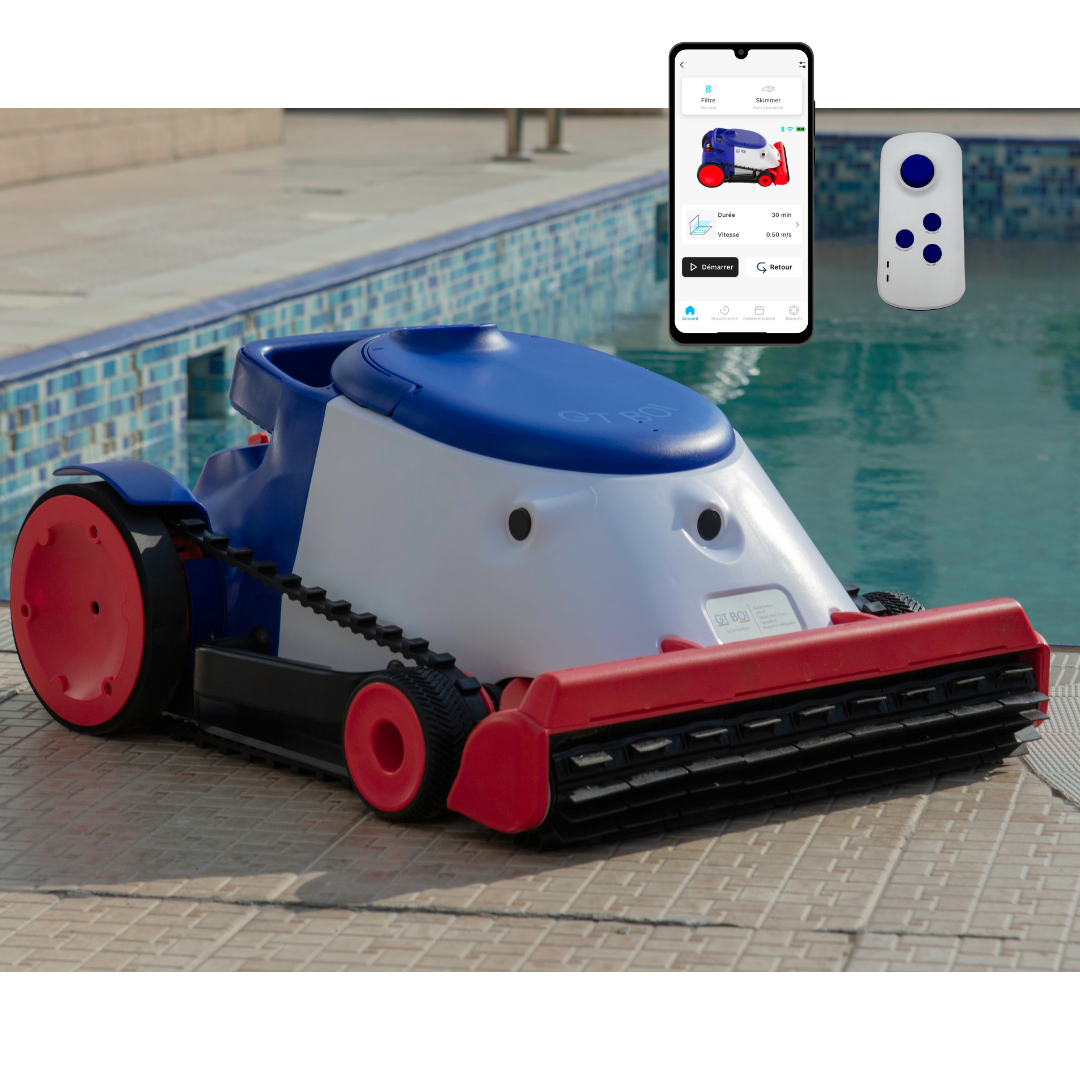 GT BOI by Cash Garden, Smart Remote controlled, App Controlled Robot for pool cleaning